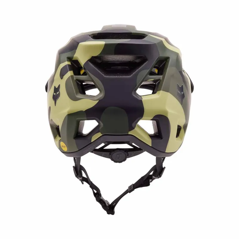 Fox Speedframe Mountain Bike Helmet In Camo Green-3